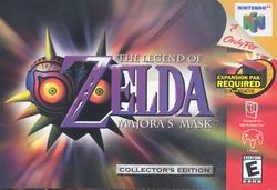 Legend of Zelda, The - Majora's Mask (USA) Box Scan